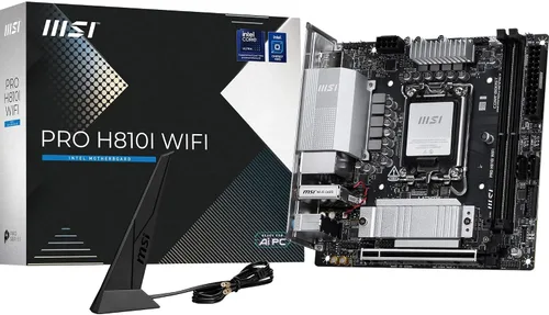 Vista 11 de MSI PRO H610M-G Placa base WiFi, Micro-ATX. Soporta procesadores Intel Core de 14ª, 13ª y 12ª generación, LGA 1700 - DDR5 Memory Boost 5600MHz/MAX