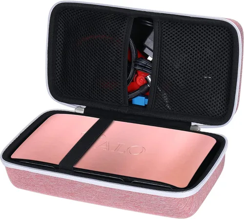 Vista 11 de khanka Estuche de almacenamiento para HALO Bolt Ultimate 2.0/HALO Bolt Air +1750 Arrancador de batería portátil para automóvil, solo estuche (negro)