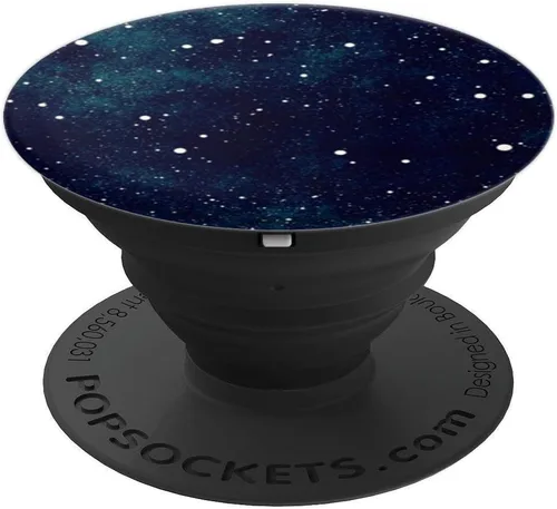 Vista 4 de Neil deGrasse Tyson soportes PopSockets con diseño de galaxias y estrellas para smartphone y tablet
