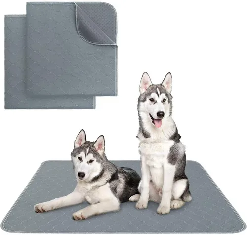 Vista 23 de KOOLTAIL Almohadillas lavables para orina de perros, paquete de 2 almohadillas de entrenamiento súper absorbentes reutilizables impermeables