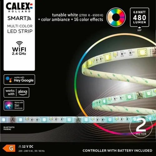 Vista 5 de Tiras LED Calex Ribbon 7 W