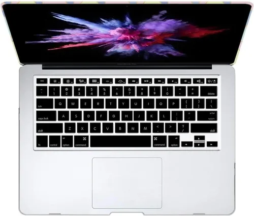 Vista 7 de IBENZER Compatible con MacBook Pro de 13 pulgadas A1278 Release 2012-2008, carcasa rígida de plástico con cubierta de teclado para Apple versión