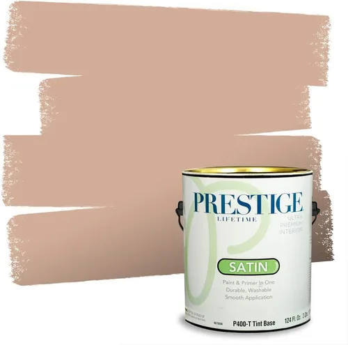 Vista 58 de PRESTIGE Pintura exterior e imprimación en uno, bronceado Aberdeen, plano, 1 galón