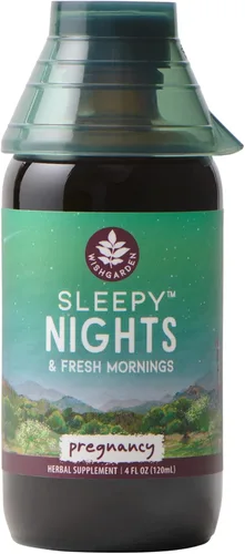 Vista 9 de WishGarden Herbs Sleepy Nights for Pregnancy – Ayuda herbal para dormir a base de plantas segura para madres embarazadas, tintura orgánica