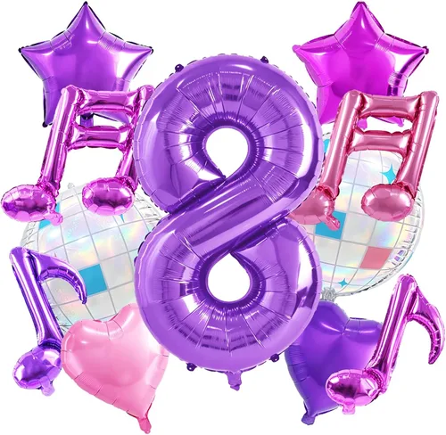 Vista 8 de TONIFUL Globo de aluminio negro de 40 pulgadas con el número 0, decoraciones de cumpleaños negro (Bk-black)