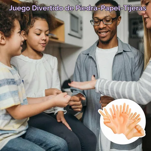 Vista 3 de Manos pequeñas, divertidas marionetas de dedo medio a granel, regalos de Manos de estilo mixto