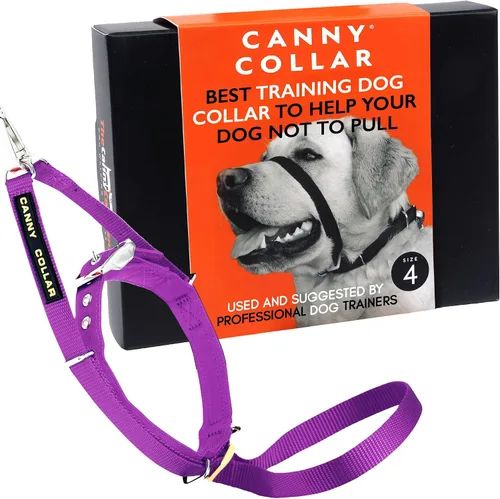 Vista 29 de Canny Gentle - Collar de cabeza de entrenamiento para perros sin tirones, color negro, talla 4 Kind, safe, comfortable & gentle, trains your dog
