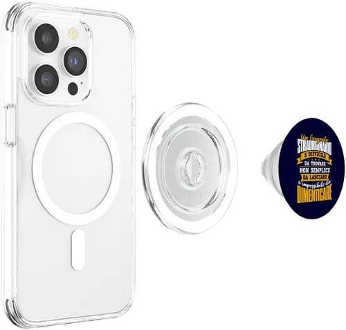 Vista 4 de Un Geografo Straordinario - Amante Della Geografia Regali PopSockets MagSafe PopGrip for iPhone