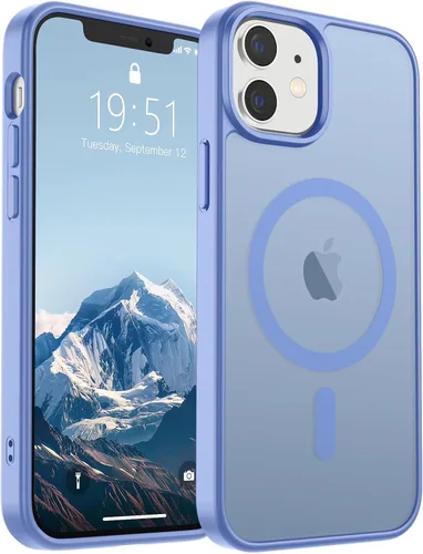 Vista 264 de SUPFINE Funda magnética para iPhone SE 2022 (3ª)/2020 (2ª), iPhone 8 (compatible con MagSafe) (protección contra caídas de grado militar), funda