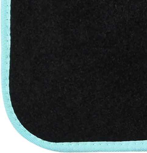 Vista 9 de August Auto Alfombrillas de ajuste universal con diseño de mariposa para automóvil con almohadilla para el talón para sedán, SUV, camión, camioneta