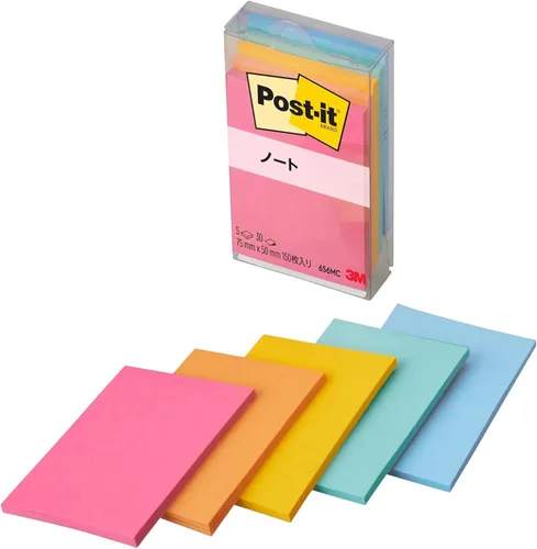 Vista 8 de Encabezado Post-it 1.969x0.591 in, 30 hojas x fluorescentes, 10 colores 700MC