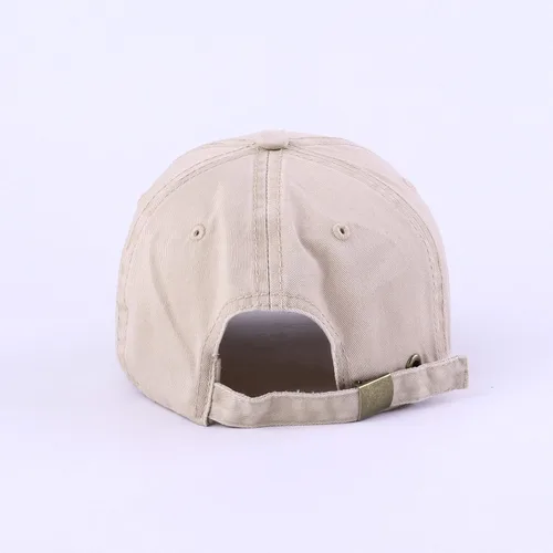 Vista 3 de LANGZHEN Unisex Baseball Cap 100% Cotton Fits Men Women Washed Denim Adjustable Dad Hat