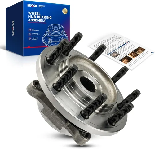 Vista 113 de KAX 510063 Rodamiento de rueda delantera compatible con Toyota Camry 2004-2017, Ford Edge 2007-2014, Toyota Sienna 2004-2010, conjunto de cubo