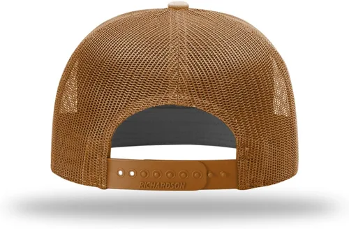 Vista 5 de Richardson 168 Hi-Pro 7 Panel Trucker Gorra ajustable Snapback Sombrero de malla OSFM