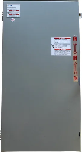 Vista 2 de Eaton DT224URK-NPS Interruptor de seguridad metálico no fusible de 200 amperios de doble tiro