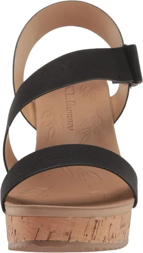 Vista 2 de CL by Laundry Sandalia de cuña Kingly para mujer