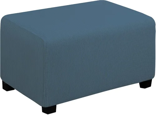 Vista 73 de Easy-Going Funda Elástica para Otomana Taburete de Almacenamiento Plegable Protector de Muebles Funda Rectangular Suave con Parte Inferior Elástica