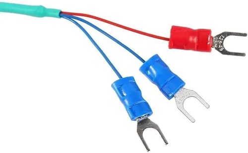Vista 5 de PT100 Termopar Sensor de Temperatura Sonda 1/2" Conector de rosca NPT con 3 cables Cable de 2M, -58~572°F (-50~572.0 °F)