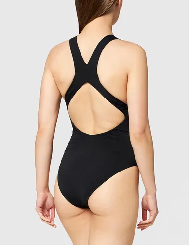 Vista 2 de Seafolly Traje de baño estándar de una pieza con cuello alto y espalda baja abierta para mujer