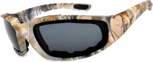 Vista 20 de OWL Gafas deportivas de espuma acolchada CAMO para motocicleta, lentes de color, un par