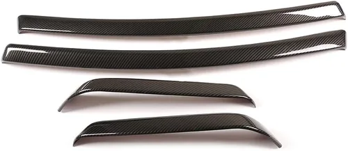 Vista 7 de Ajuste interior del panel de la puerta del coche para BMW 3 series E90 E93 2005-2012 accesorios del coche, ABS, 4PCS (fibra de carbono) -PS. Pls