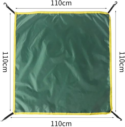 Vista 3 de Rainfly - Accesorio para tienda de campaña instantánea de 3 a 4 personas, cubierta superior impermeable para tienda de campaña, cubierta superior