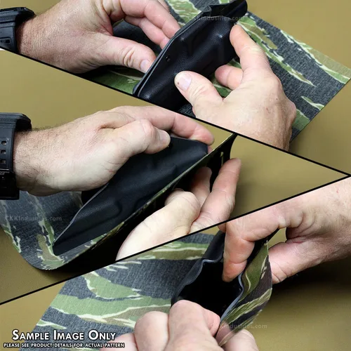 Vista 7 de EDC Wrap - Envoltura de Tela Cordura Hecha en EE.UU. para Fundas Kydex, Vainas, Auriculares y Artículos de Porteo Diario - 12 x 12 pulgadas
