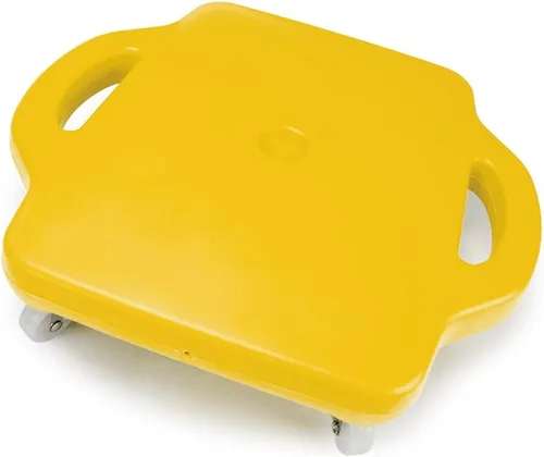 Vista 4 de Brybelly Tabla de patinete de clase de gimnasio con asas de seguridad - ¡elige color!