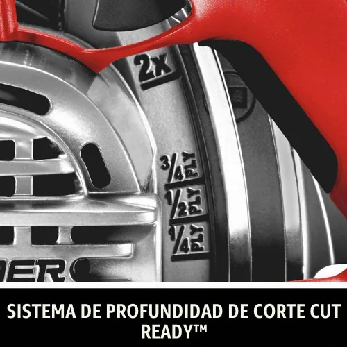Vista 4 de SKILSAW SPT67WMB-01 Sierra circular de magnesio de 15 amperios 7-1/4 pulgadas con freno