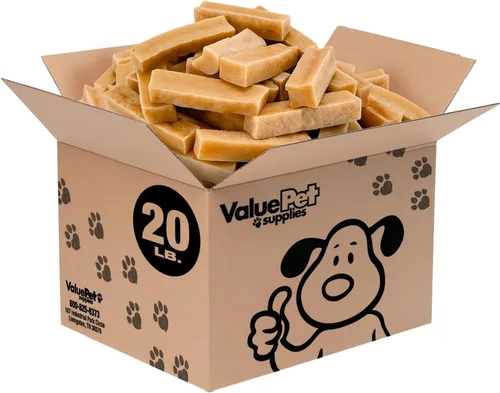 Vista 22 de ValueBull Himalayan - Masticables de queso de yak para perros, pequeños, paquete a granel de 10 libras, de larga duración para masticadores