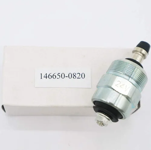 Vista 4 de BSD - Electroválvula de cierre de combustible diésel 146650-0820 Válvula magnética para Zexel con bomba Bosch EPVE VE (24 V (2 piezas)