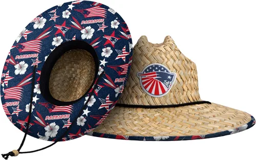 Vista 127 de FOCO - Sombrero de paja con logotipo de equipo universitario de NCAA y estampado floral para hombre
