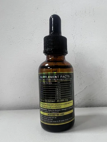 Vista 7 de Paquete de 2 aceites de cáñamo de alta potencia - Fuerza máxima, apoyo al sistema inmunológico, enfoque calmante, relajación, estado de ánimo