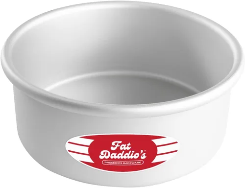 Vista 69 de Fat Daddio's Juego de moldes para pasteles redondos uniformes de aluminio anodizado de 4 niveles, profundidad de 2 pulgadas