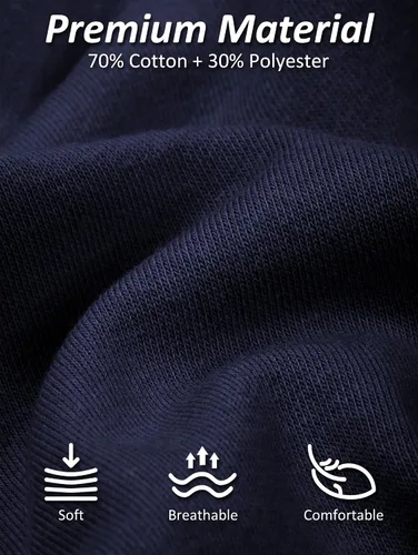 Vista 2 de Resinta Paquete de 4 pantalones cortos de punto para bebés y niños pequeños, pantalones cortos deportivos con bolsillo