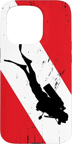 Vista 12 de Funda de buceo para iPhone 17, regalos de buceo, diseño vintage de buceo