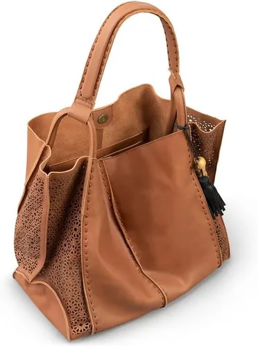 Vista 3 de The Sak Los Feliz Large Tote Bag in Leather Roomy Unlined Purse with Single Shoulder Strap