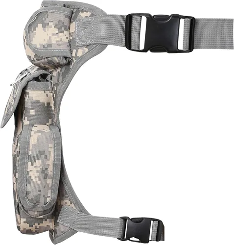 Vista 16 de SEALINF Riñonera de lona Riñonera Racing Drop Leg Bag Motocicleta Bolsa al aire libre