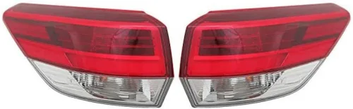 Vista 7 de Para Toyota Highlander Conjunto de luz trasera 2017 2018 2019 lado del conductor tipo LED certificado CAPA TO2804132 81560-0E160