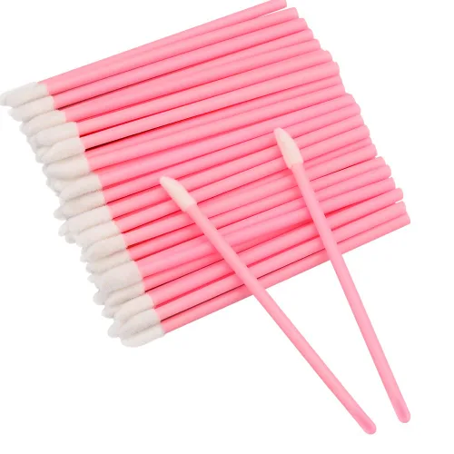 Vista 12 de G2PLUS 100 aplicadores de brillo de labios, cepillos de labios desechables, aplicadores de brillo de labios, aplicadores de brillo de labios