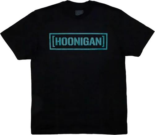 Vista 8 de Hoonigan Camiseta de manga corta Censor BAR Negro / Blanco
