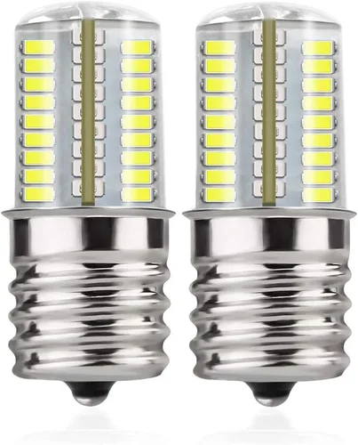 Vista 8 de DiCUNO Bombilla LED E17 regulable, luz para electrodomésticos debajo del horno de microondas, 4 W (equivalente incandescente de 30 W), blanco cálido