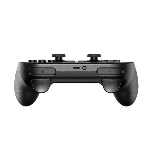Vista 3 de 8BitDo Pro 2 Bluetooth Controller for Switch, PC, Android, Steam Deck, Gaming Controller for iPhone, iPad, macOS and Apple TV (Black Edition)