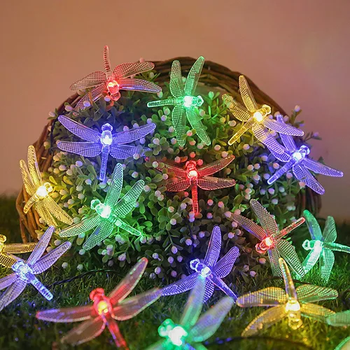 Vista 2 de Kiven Guirnalda de luces LED, cadena de luces LED para cortina, 9.84 pies de longitud, sensor de movimiento PIR, luces LED alimentadas por USB