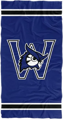 Vista 258 de LOGOVISION Manta Abilene Christian University, 30 x 60 pulgadas, logotipo primario CottonFront/PolyBackBeachTowel