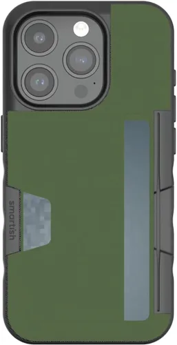 Vista 33 de Smartish - Funda delgada para iPhone 11 Pro Max verde militar - Gripmunk [ligera + protectora] Funda de agarre fino para teléfono celular con cámara
