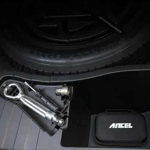 Vista 6 de ANCEL Bolsa protectora de almacenamiento para OBD2 escáner lector de código herramienta de escaneo de diagnóstico probador de batería
