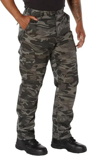Vista 36 de Rothco: pantalones tácticos BDU – Pantalones cargo resistentes para senderismo al aire libre, EDC, uniforme de trabajo Uniforme de combate