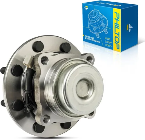 Vista 72 de PHILTOP 512012 x2 Conjunto de cubo de cojinete de rueda trasera para Volkswagen Jetta for 1998-2010 Volkswagen Beetle, 1999-2005 Volkswagen Jetta
