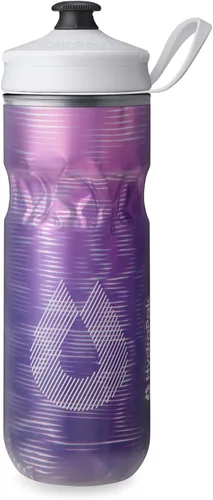 Vista 14 de HydraPak Botella Polar - Botella de agua deportiva Polar aislada - Libre de BPA, botella flexible deportiva y para bicicleta con asa